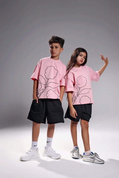 ROSE FLOWER TEE